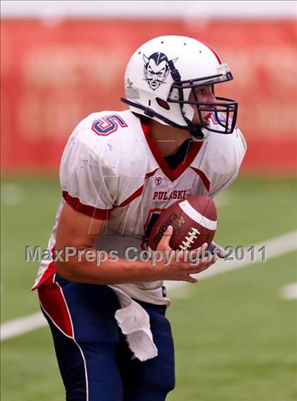 Thumbnail 2 in Pulaski vs. Altmar-Parish-Williamstown (Syracuse Kickoff Classic) photogallery.
