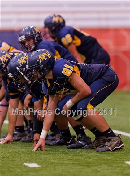 Thumbnail 1 in Pulaski vs. Altmar-Parish-Williamstown (Syracuse Kickoff Classic) photogallery.