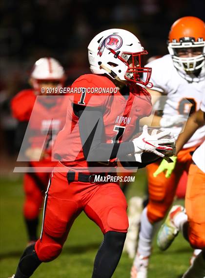 Thumbnail 3 in Foothill @ Ripon (CIF SJS D5 Playoff) photogallery.