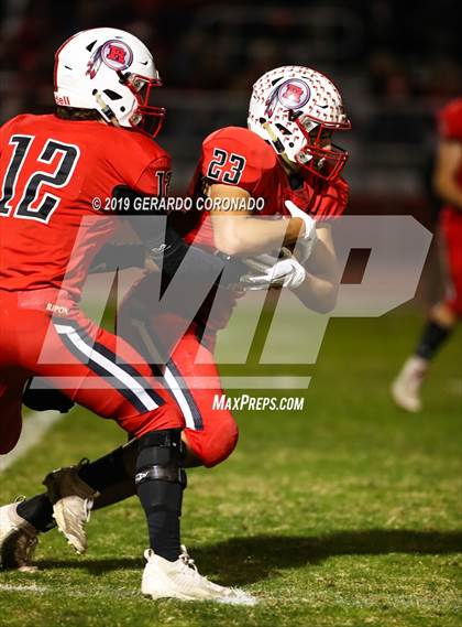 Thumbnail 3 in Foothill @ Ripon (CIF SJS D5 Playoff) photogallery.