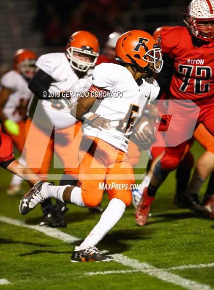Thumbnail 1 in Foothill @ Ripon (CIF SJS D5 Playoff) photogallery.