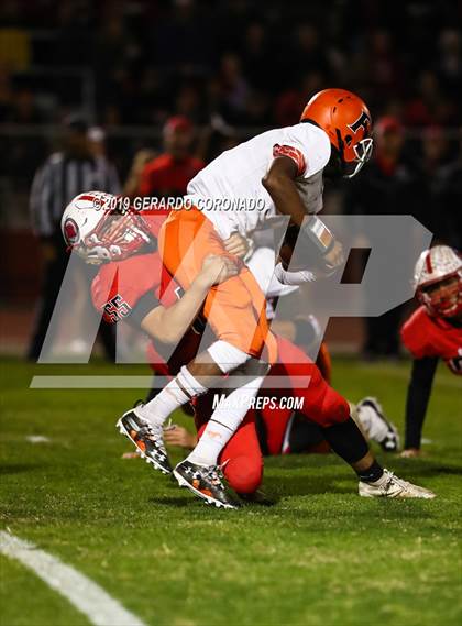 Thumbnail 2 in Foothill @ Ripon (CIF SJS D5 Playoff) photogallery.