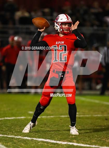 Thumbnail 2 in Foothill @ Ripon (CIF SJS D5 Playoff) photogallery.