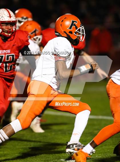 Thumbnail 2 in Foothill @ Ripon (CIF SJS D5 Playoff) photogallery.