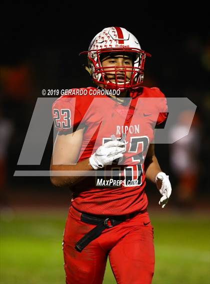 Thumbnail 1 in Foothill @ Ripon (CIF SJS D5 Playoff) photogallery.