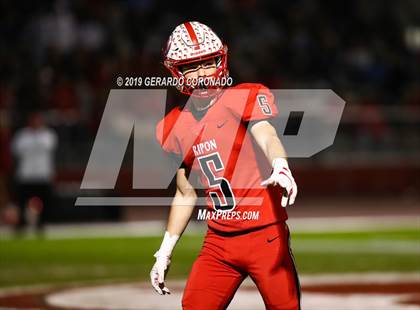 Thumbnail 2 in Foothill @ Ripon (CIF SJS D5 Playoff) photogallery.