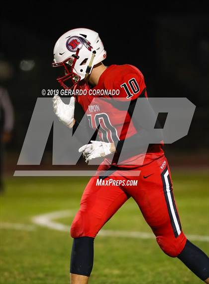 Thumbnail 2 in Foothill @ Ripon (CIF SJS D5 Playoff) photogallery.