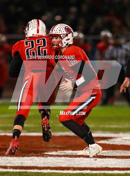 Thumbnail 3 in Foothill @ Ripon (CIF SJS D5 Playoff) photogallery.