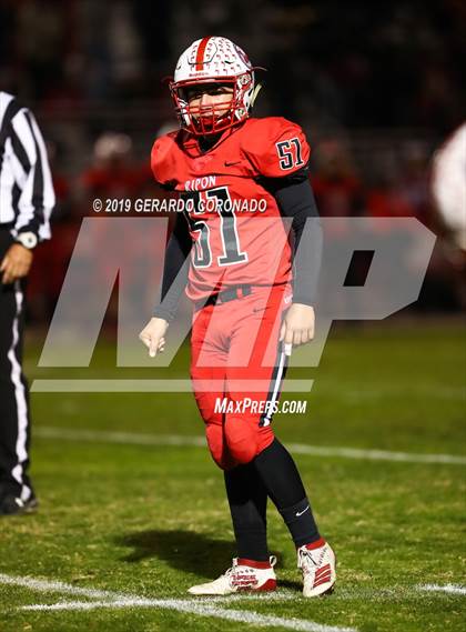 Thumbnail 2 in Foothill @ Ripon (CIF SJS D5 Playoff) photogallery.