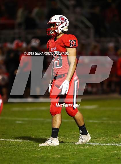 Thumbnail 3 in Foothill @ Ripon (CIF SJS D5 Playoff) photogallery.