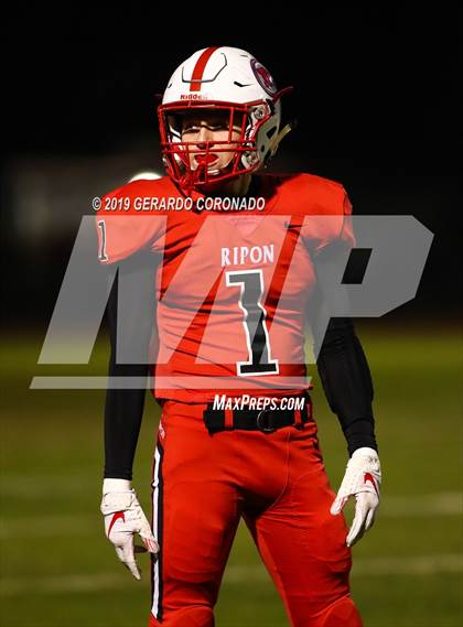 Thumbnail 2 in Foothill @ Ripon (CIF SJS D5 Playoff) photogallery.