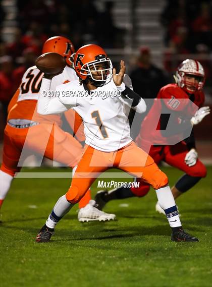 Thumbnail 3 in Foothill @ Ripon (CIF SJS D5 Playoff) photogallery.