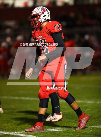 Thumbnail 3 in Foothill @ Ripon (CIF SJS D5 Playoff) photogallery.