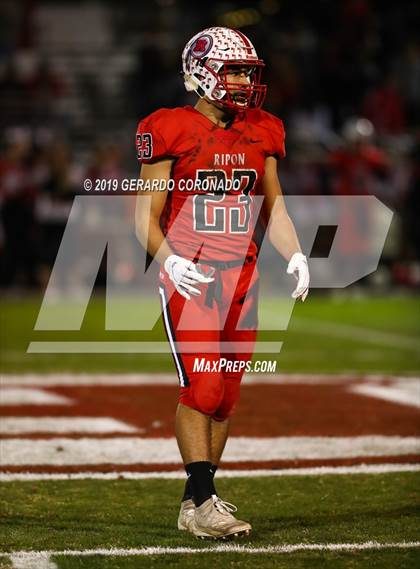 Thumbnail 3 in Foothill @ Ripon (CIF SJS D5 Playoff) photogallery.