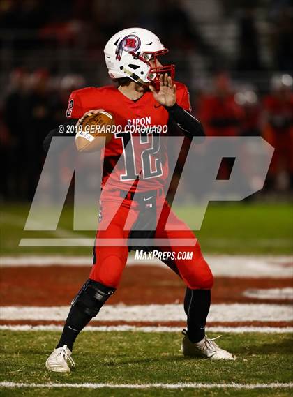 Thumbnail 2 in Foothill @ Ripon (CIF SJS D5 Playoff) photogallery.