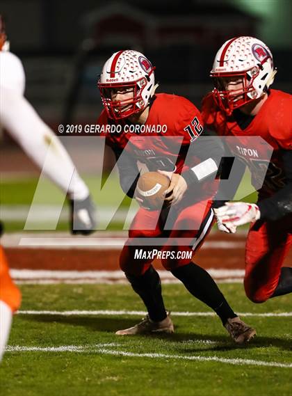 Thumbnail 2 in Foothill @ Ripon (CIF SJS D5 Playoff) photogallery.
