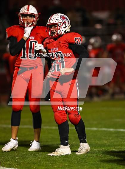 Thumbnail 2 in Foothill @ Ripon (CIF SJS D5 Playoff) photogallery.