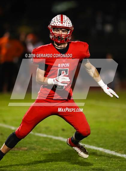 Thumbnail 1 in Foothill @ Ripon (CIF SJS D5 Playoff) photogallery.