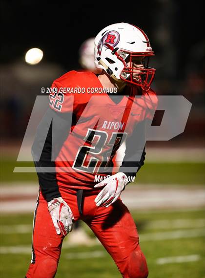 Thumbnail 1 in Foothill @ Ripon (CIF SJS D5 Playoff) photogallery.