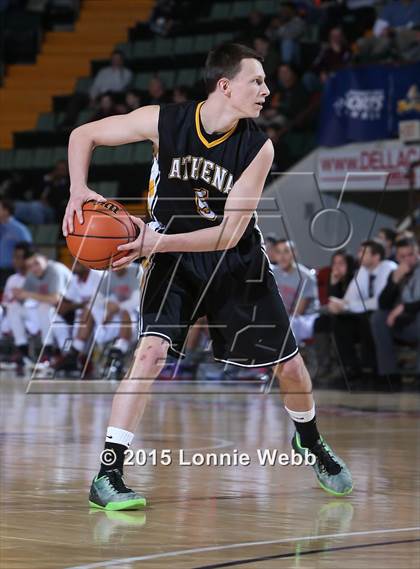 Thumbnail 2 in Greece Athena vs Valley Stream South (NYSPHSAA Class A Semifinal) photogallery.
