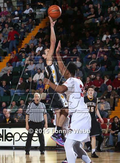 Thumbnail 1 in Greece Athena vs Valley Stream South (NYSPHSAA Class A Semifinal) photogallery.