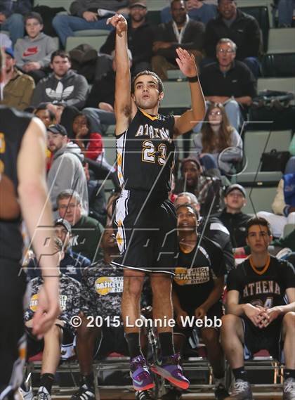Thumbnail 3 in Greece Athena vs Valley Stream South (NYSPHSAA Class A Semifinal) photogallery.