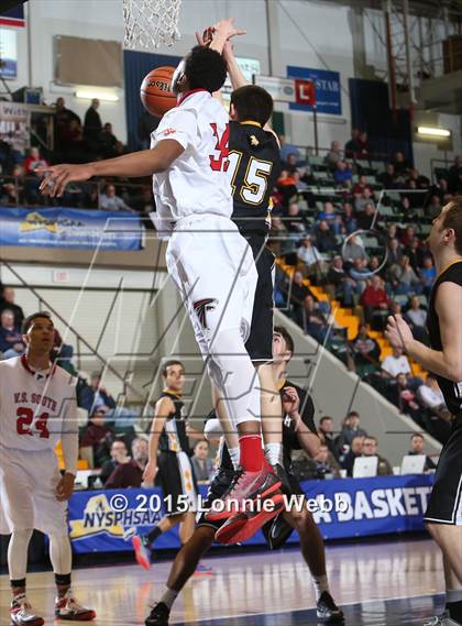 Thumbnail 2 in Greece Athena vs Valley Stream South (NYSPHSAA Class A Semifinal) photogallery.