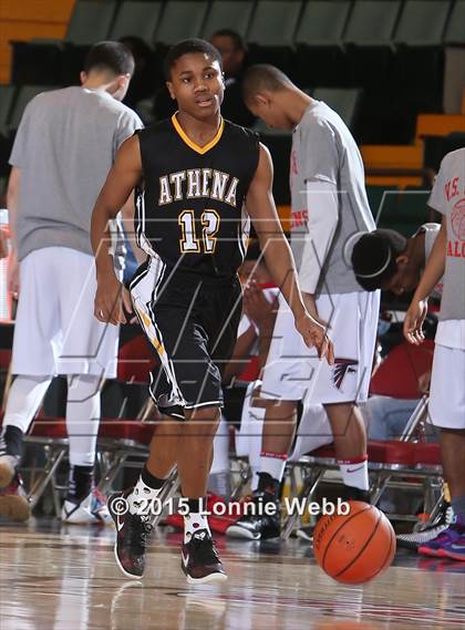 Thumbnail 3 in Greece Athena vs Valley Stream South (NYSPHSAA Class A Semifinal) photogallery.