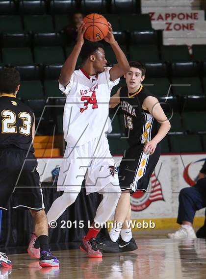 Thumbnail 3 in Greece Athena vs Valley Stream South (NYSPHSAA Class A Semifinal) photogallery.