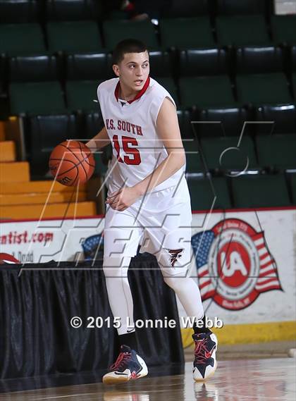 Thumbnail 2 in Greece Athena vs Valley Stream South (NYSPHSAA Class A Semifinal) photogallery.