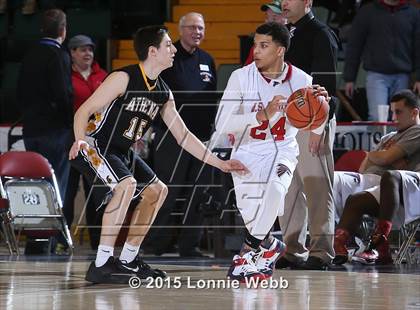 Thumbnail 1 in Greece Athena vs Valley Stream South (NYSPHSAA Class A Semifinal) photogallery.