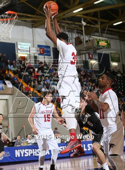 Thumbnail 3 in Greece Athena vs Valley Stream South (NYSPHSAA Class A Semifinal) photogallery.