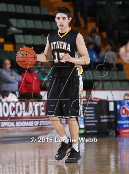 Thumbnail 1 in Greece Athena vs Valley Stream South (NYSPHSAA Class A Semifinal) photogallery.