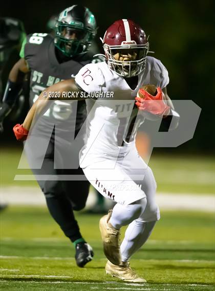 Thumbnail 3 in Trinity Catholic vs. St. Mary's photogallery.