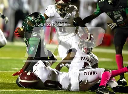 Thumbnail 1 in Trinity Catholic vs. St. Mary's photogallery.