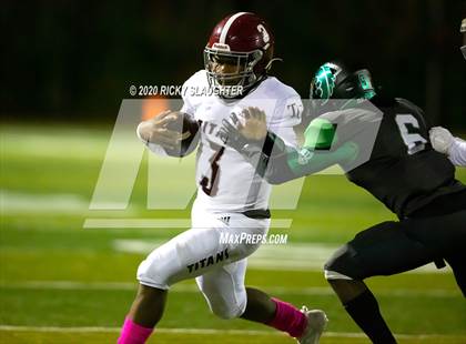 Thumbnail 3 in Trinity Catholic vs. St. Mary's photogallery.