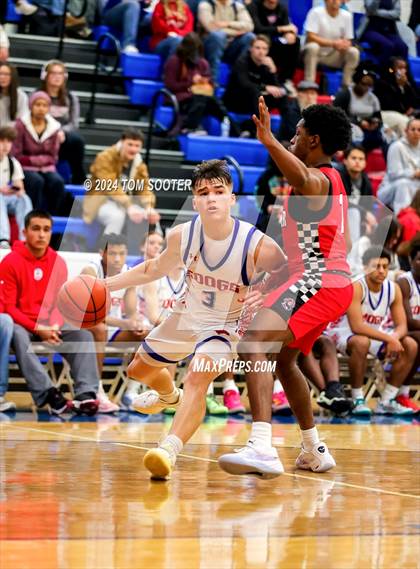 Thumbnail 3 in Cooper vs. Lubbock-Cooper (Raising Cane's Key City Classic) photogallery.