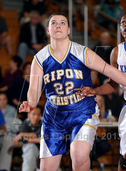 Thumbnail 3 in Ripon Christian vs. Brookside Christian (CIF SJS D5 Playoffs) photogallery.