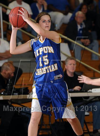 Thumbnail 1 in Ripon Christian vs. Brookside Christian (CIF SJS D5 Playoffs) photogallery.