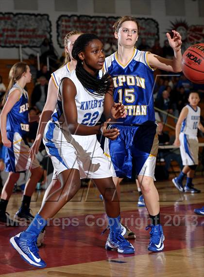 Thumbnail 1 in Ripon Christian vs. Brookside Christian (CIF SJS D5 Playoffs) photogallery.
