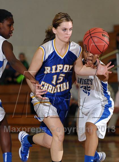Thumbnail 2 in Ripon Christian vs. Brookside Christian (CIF SJS D5 Playoffs) photogallery.