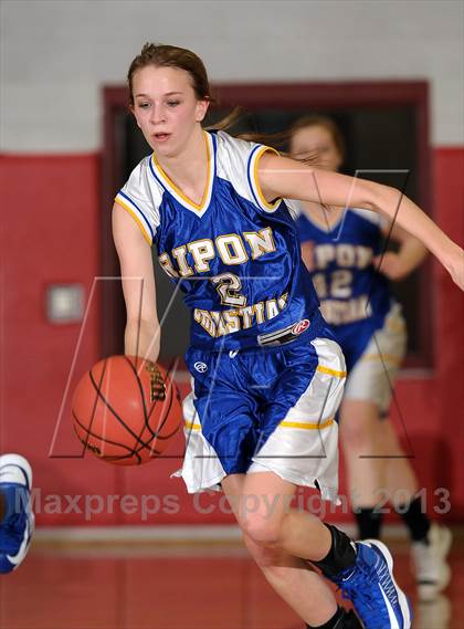 Thumbnail 3 in Ripon Christian vs. Brookside Christian (CIF SJS D5 Playoffs) photogallery.