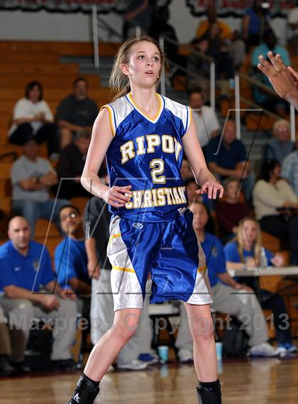 Thumbnail 3 in Ripon Christian vs. Brookside Christian (CIF SJS D5 Playoffs) photogallery.