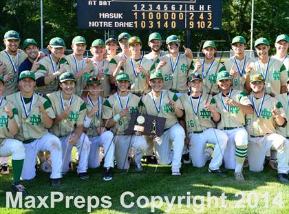 Thumbnail 1 in Masuk vs. Notre Dame, WH (CIAC Class L Final) photogallery.