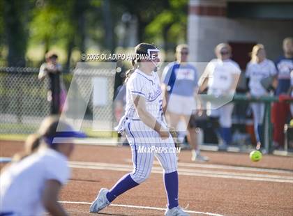 Thumbnail 2 in Grapevine @ Hallsville (UIL 5A Div II Softball State Semifinals) photogallery.