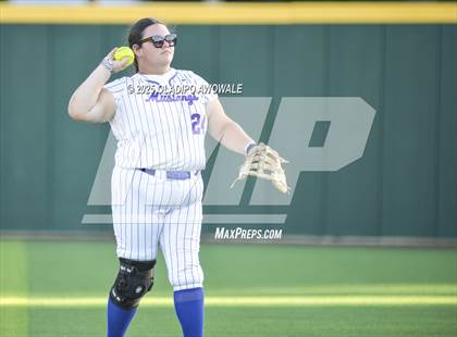 Thumbnail 3 in Grapevine @ Hallsville (UIL 5A Div II Softball State Semifinals) photogallery.