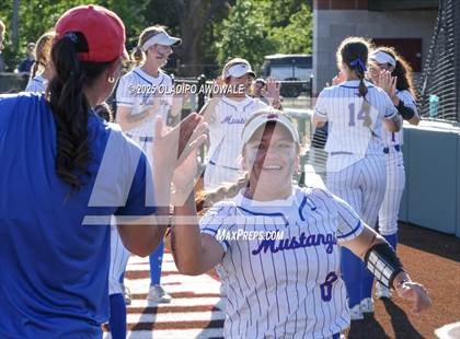 Thumbnail 3 in Grapevine @ Hallsville (UIL 5A Div II Softball State Semifinals) photogallery.
