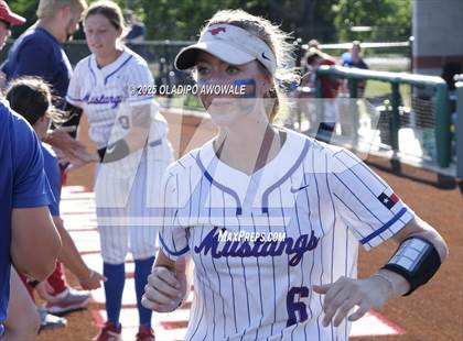 Thumbnail 2 in Grapevine @ Hallsville (UIL 5A Div II Softball State Semifinals) photogallery.