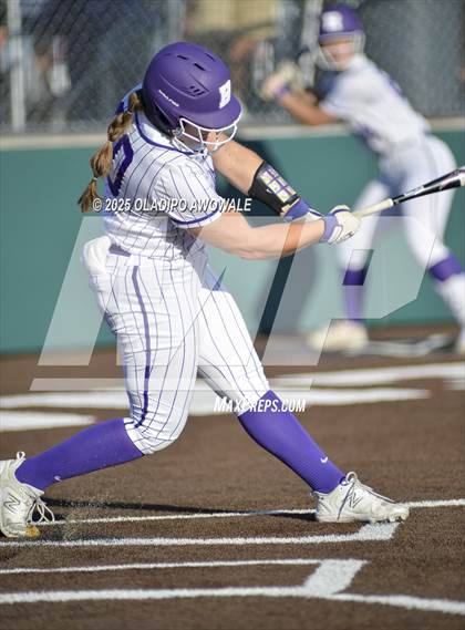 Thumbnail 3 in Grapevine @ Hallsville (UIL 5A Div II Softball State Semifinals) photogallery.