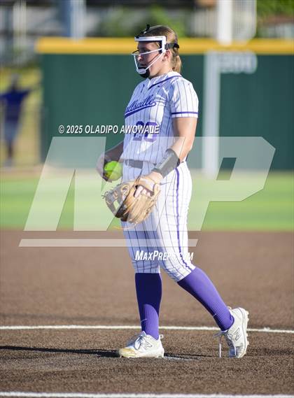 Thumbnail 2 in Grapevine @ Hallsville (UIL 5A Div II Softball State Semifinals) photogallery.